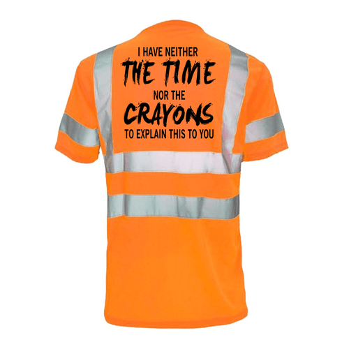 Crayons - Reflective Safety T-Shirt