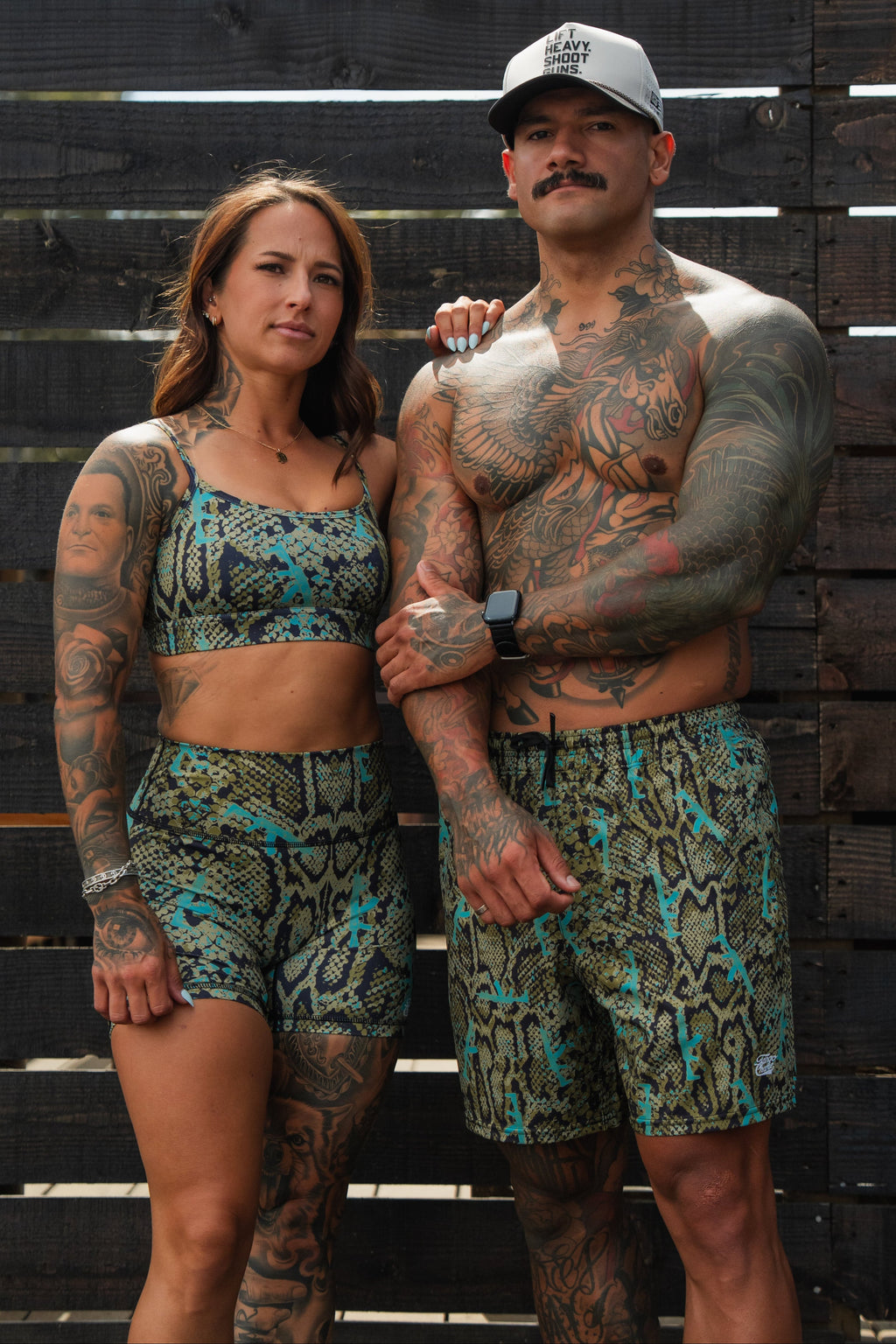 Women's High-Waisted Seamless Front Compression Training Shorts | Lethal Venom