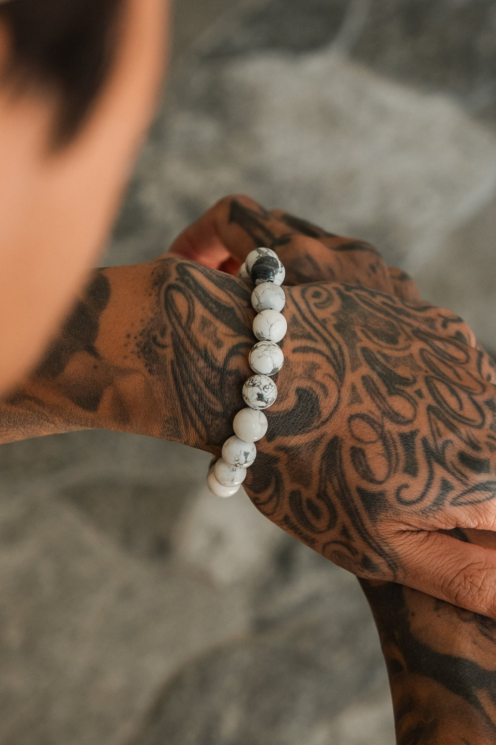 Storm Cloud Gemstone GOLD Ed. Bracelet