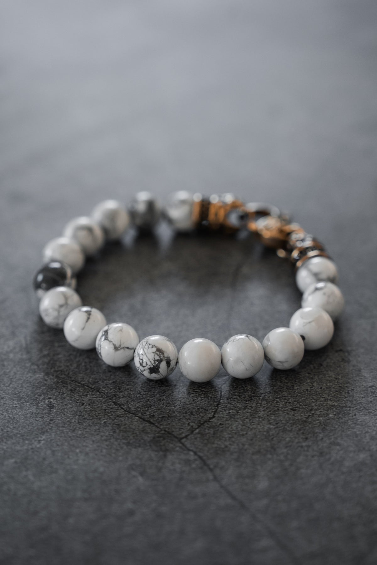 Storm Cloud Gemstone GOLD Ed. Bracelet
