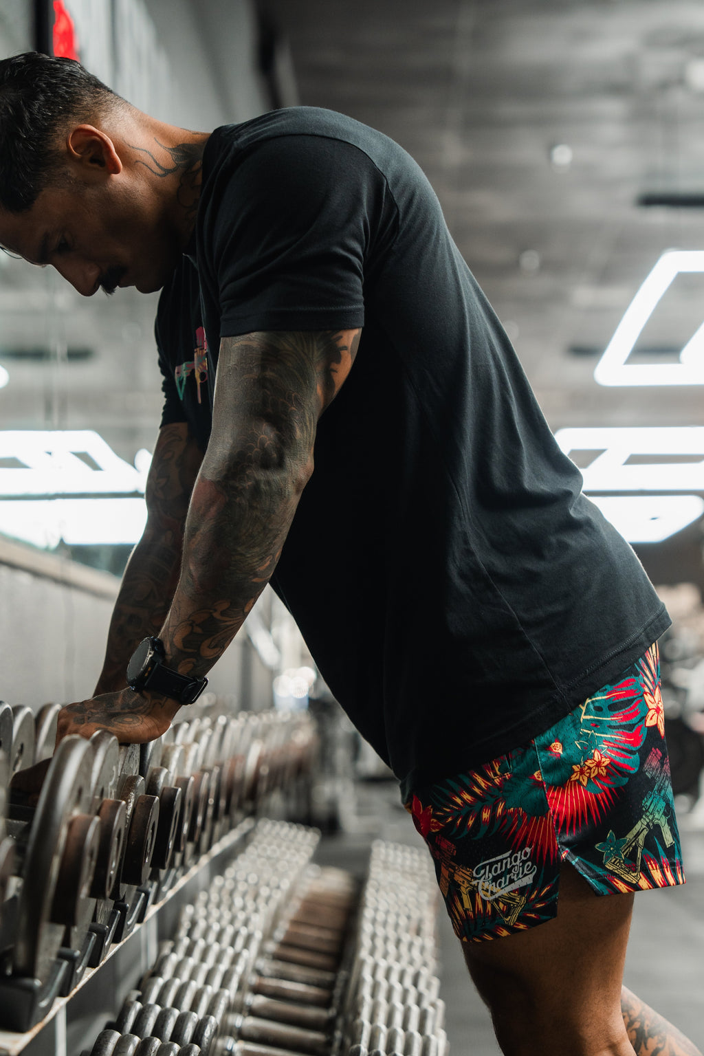 Men's Mesh Lifestyle Shorts | 5.5"- Tropical Assassin