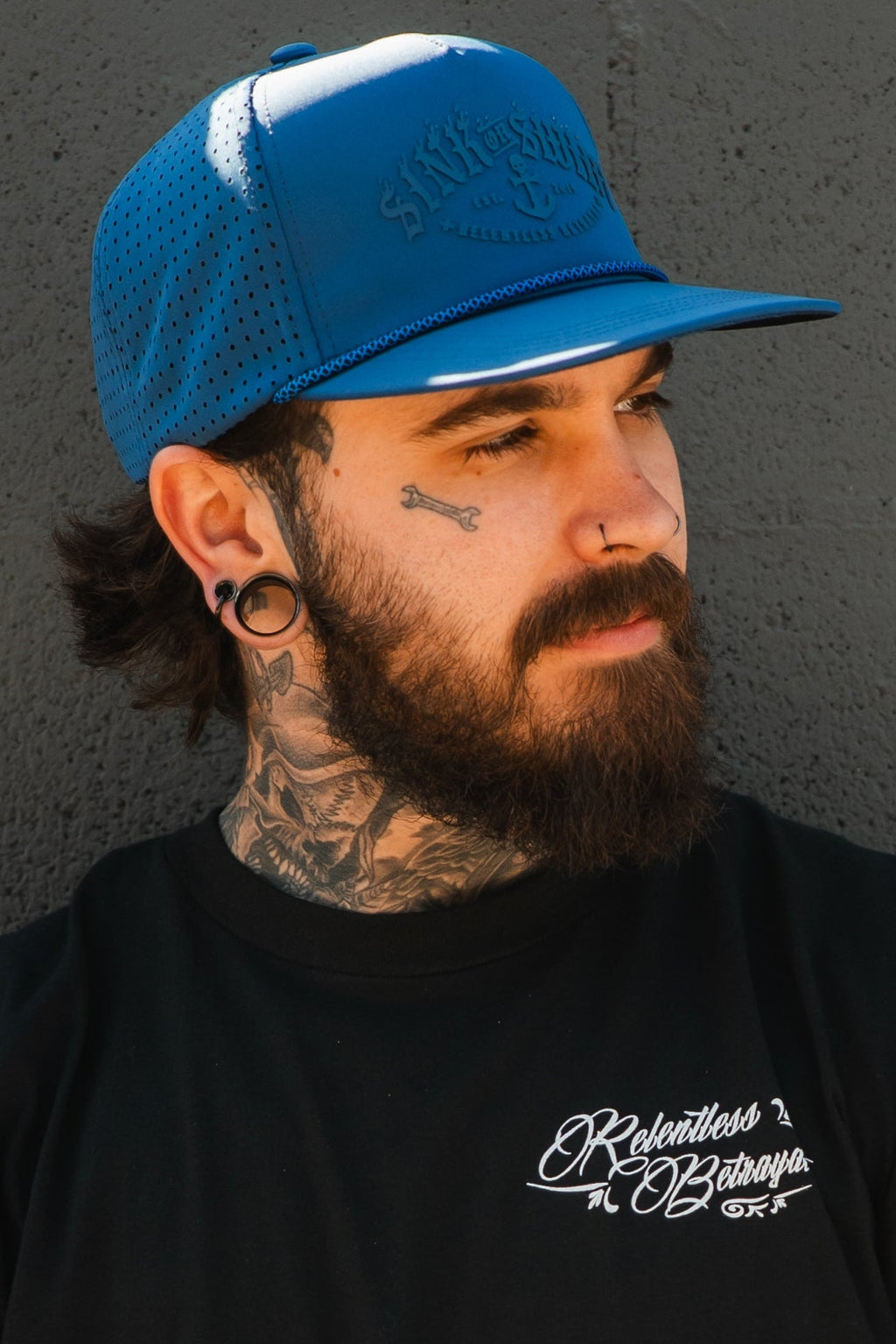 Dark Waters SOS Mute PVC Snapback