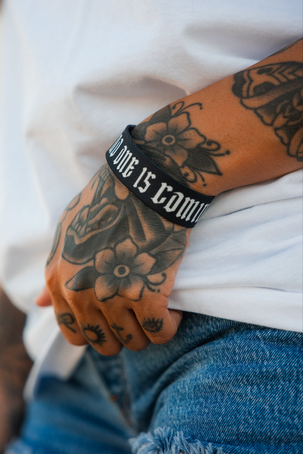 No One Is Coming To Save You - Wristband