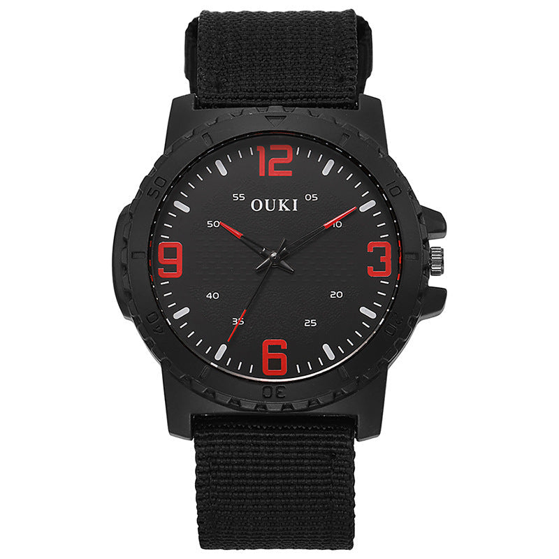 Fashionable digital men's watch, quartz watch